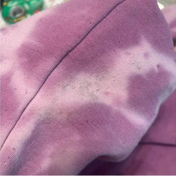 Purple Sailor Moon Crystal Tie-Dye Hoodie | Anime Graphic Unisex Small - Picture 5 of 8